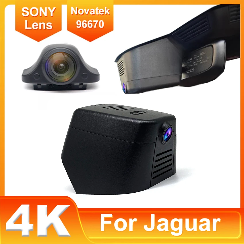 

Plug and Play Wifi Car DVR Video Recorder Dash Cam For Jaguar F Pace F-Pace 2022 For Jaguar XEL XEF XE XF 2020 2021 Dashcam 4K