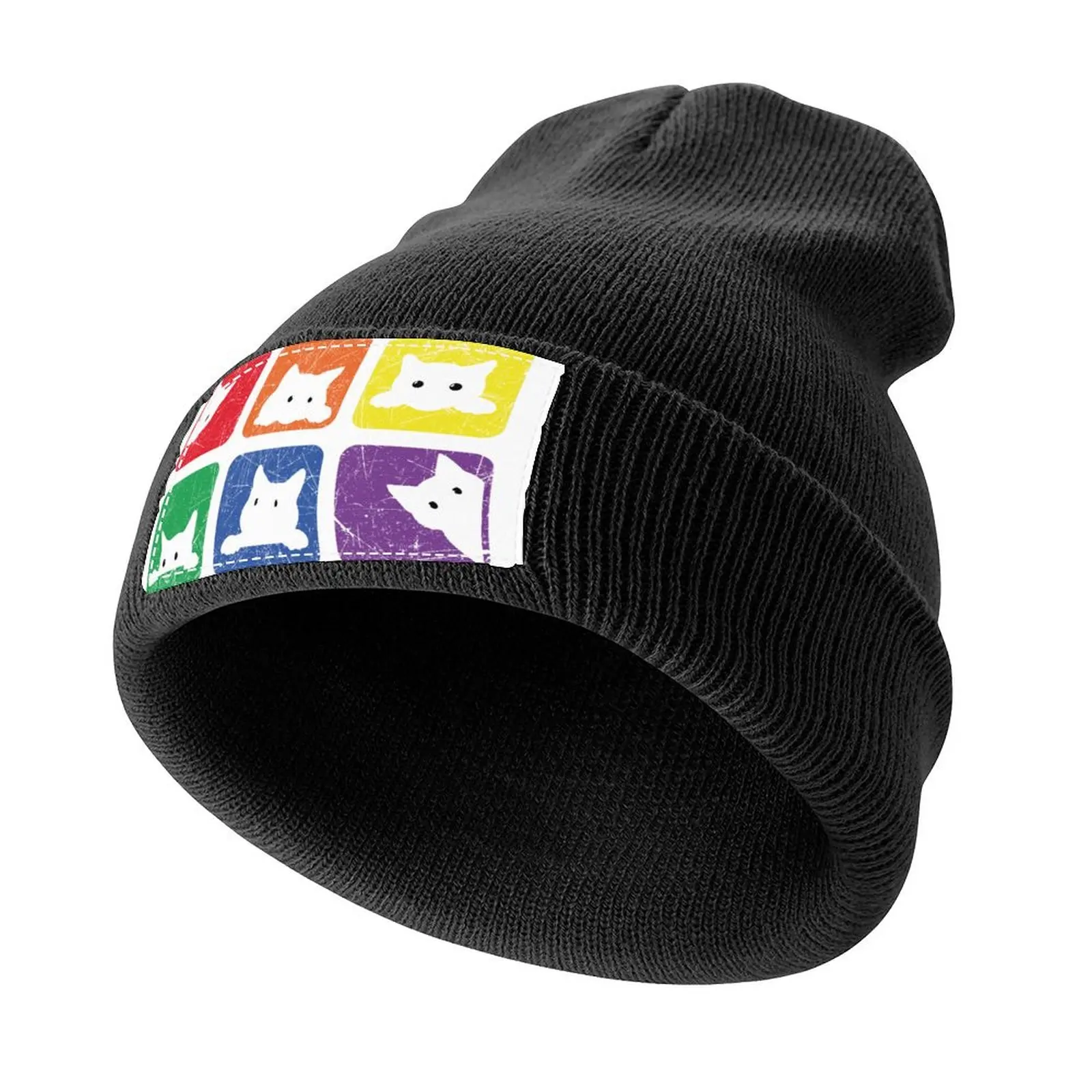 

Funny Cats, Pride Cat Lover, Lgbt Cat Lover, LGBTQ Purride Knitted Cap Icon Rugby Women's Hats 2025 Men's