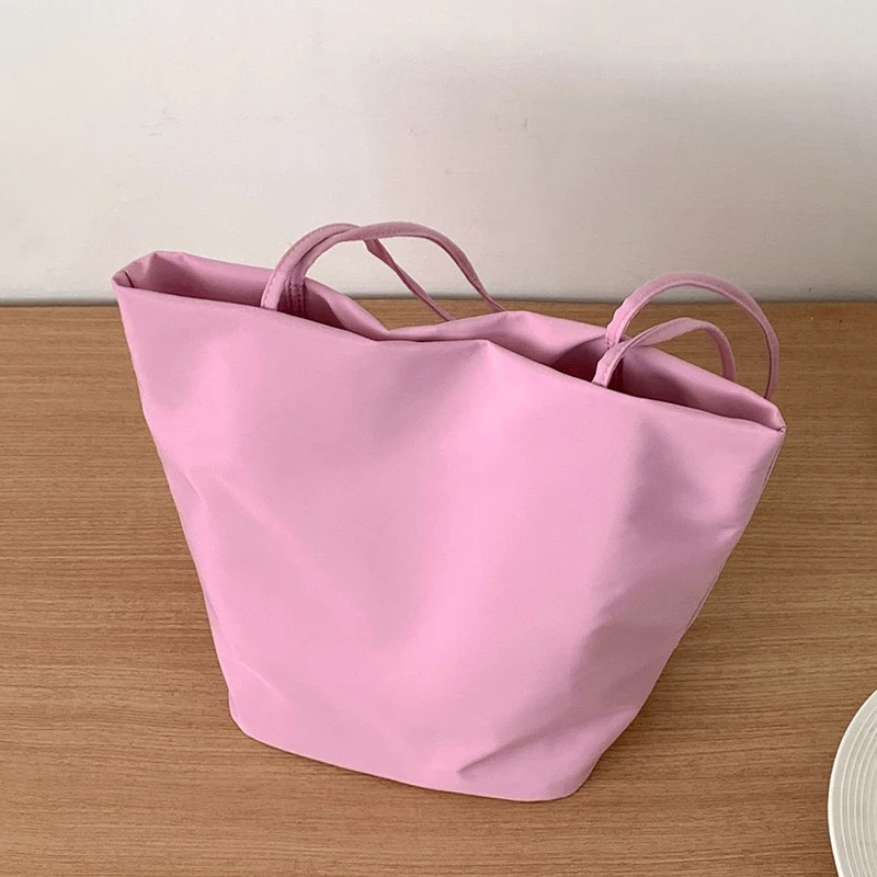 

Casual The Tote Bags For Women Luxury Designer Handbags And Purses 2026 New In Polyester Small Cloth Underarm Shoulder Shopping