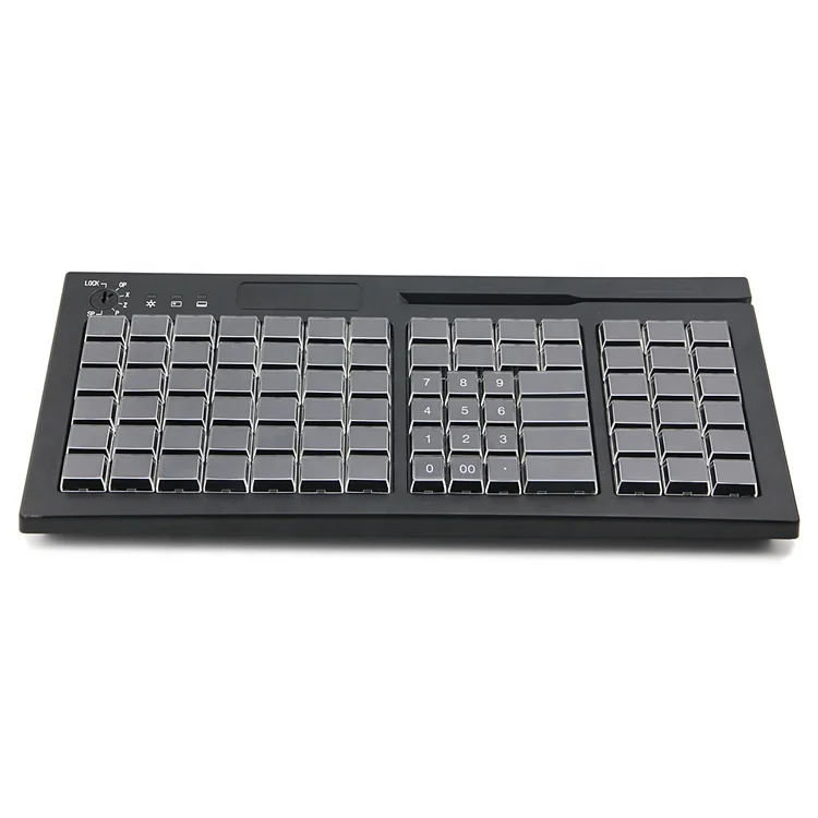 For 84 Cherry MK Keys Pos Programmable Keyboard With Smart Card Reader