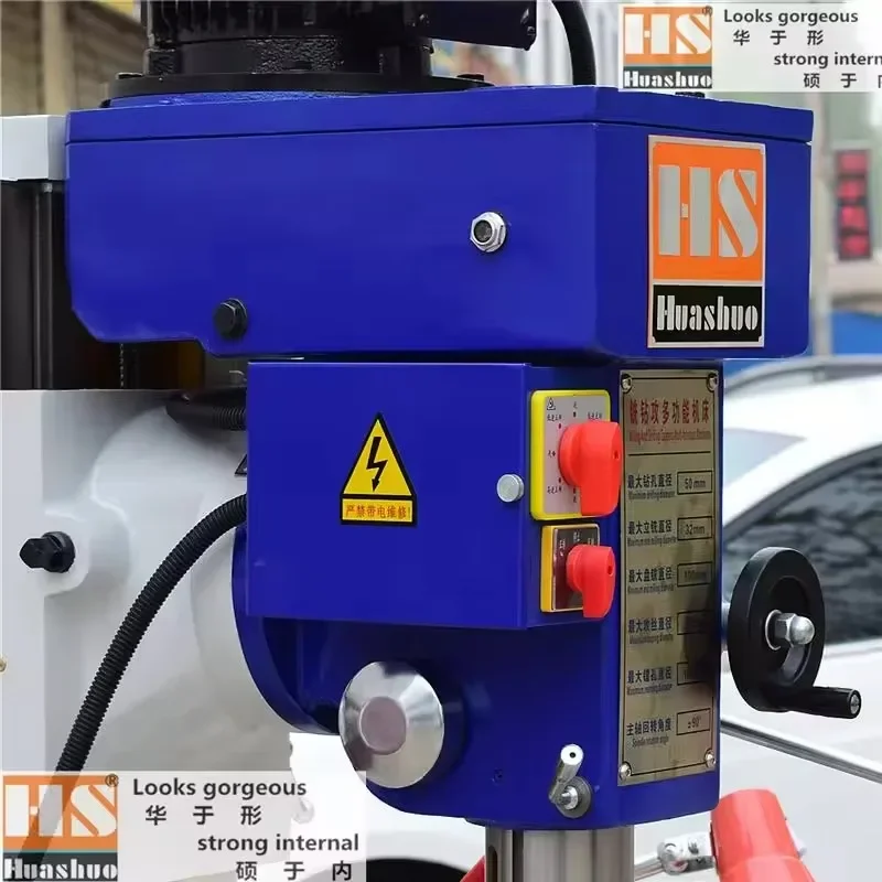 Perceuse et fraiseuse ZX50C perceuse fraiseuse tête d'engrenage banc fraisage et perceuse