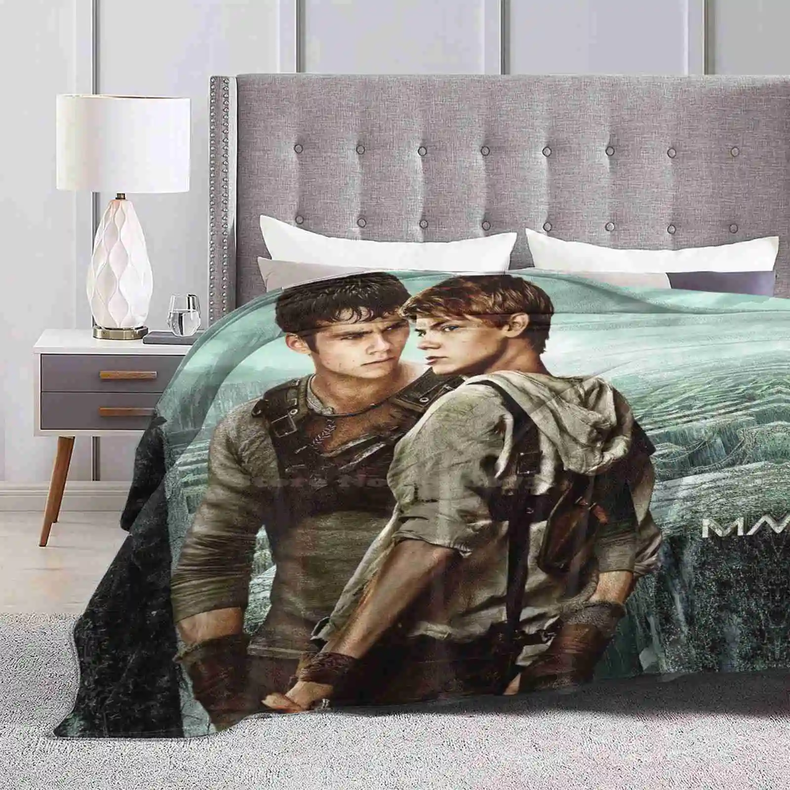 

Newt X Thomas-Maze Runner Creative Design Comfortable Warm Flannel Blanket Newtmas Dylmas Auserw  Hlte Im Labyrinth Movie Yaoi