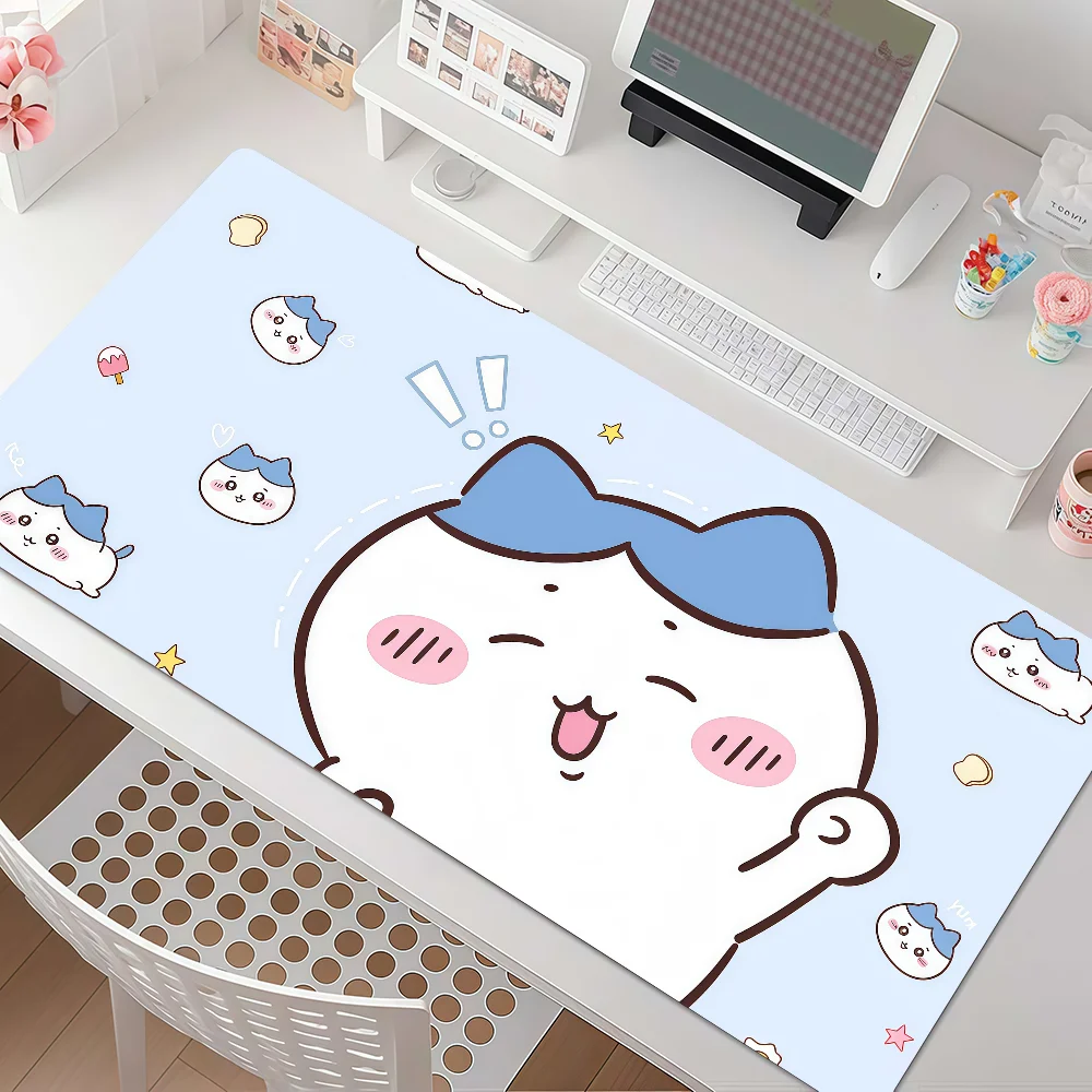Anime Carton C-Chiikawa-S Mouse Pad Anti Slip Rubber Edge Locked Thickened Laptop Gaming Desk Mat