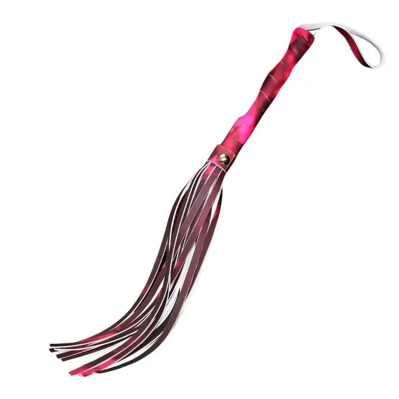 Spanking Knout BDSM Horse Whip Soft Touch Anti-shedding Bondage Flogger for Adult Couple Fetish Play Use