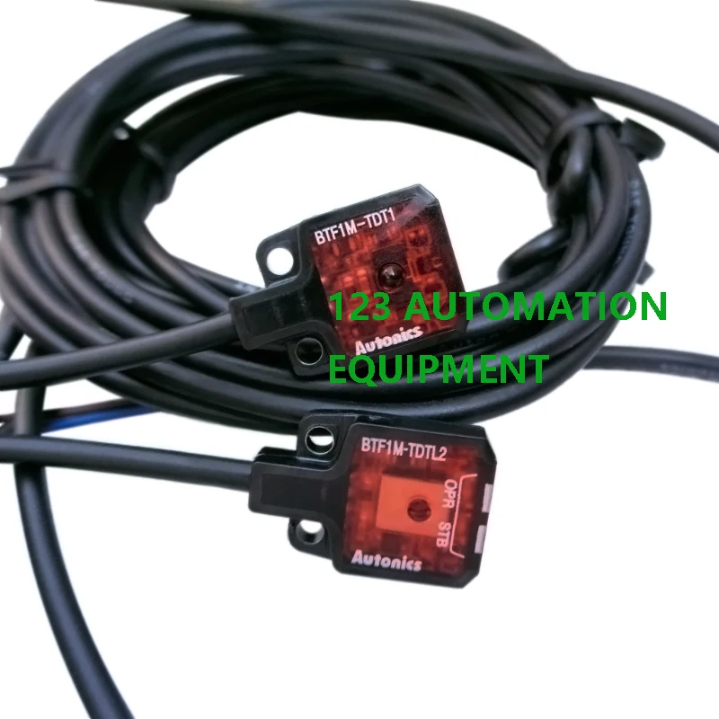 Autentici nuovi sensori fotoelettrici piatti Autonics BTF1M-TDTD BTF1M-TDTL Sensore interruttore ultrasottile