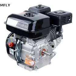 6.5Hp 168F-1 Gasoline Micro Engine 4Kw Four-Stroke Small Power Accessories 196Cc Flat Key Shaft Engine Structure