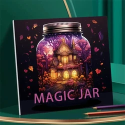 1pc Art Coloring Book 22 Page Coloring Books Gift For Birthday Party Relieve Stress Kill Time Graffiti Painting Drawing Art Book