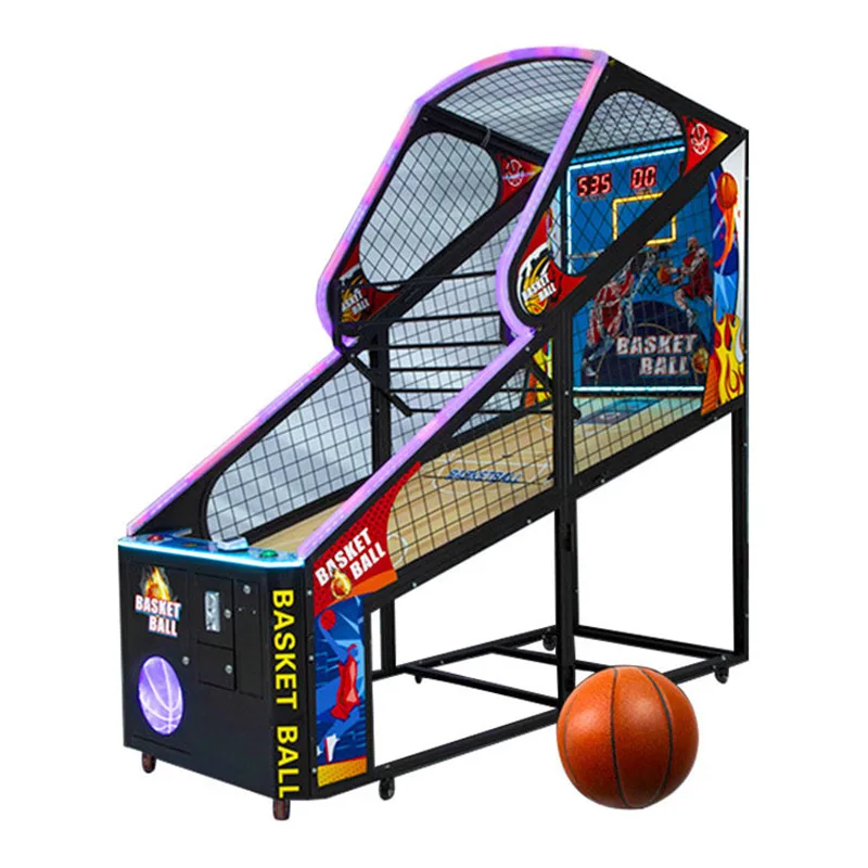 

Parent-child basketball large new video game coin shooting basketball machine shopping machine NBA game hall game machine