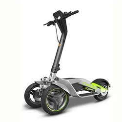 12inch Tiker three-wheel 350w electric scooter shock absorption folding 48v lithium battery three-wheel 25km/h  electric bicycle