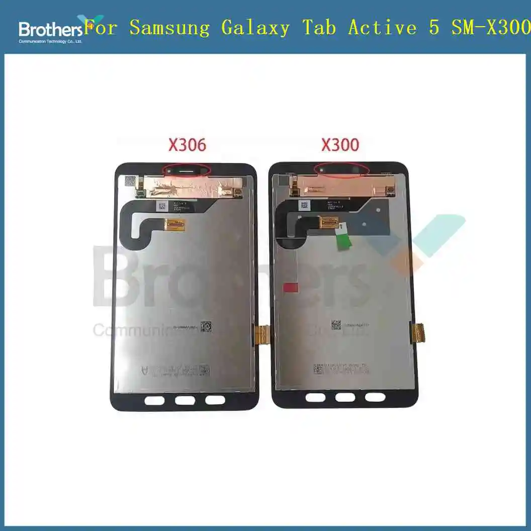 

8.0" For Samsung Galaxy Tab Active 5 SM-X300 SM-X306 X300 X306B LCD Display Screen Touch Digitizer Assembly Replacement