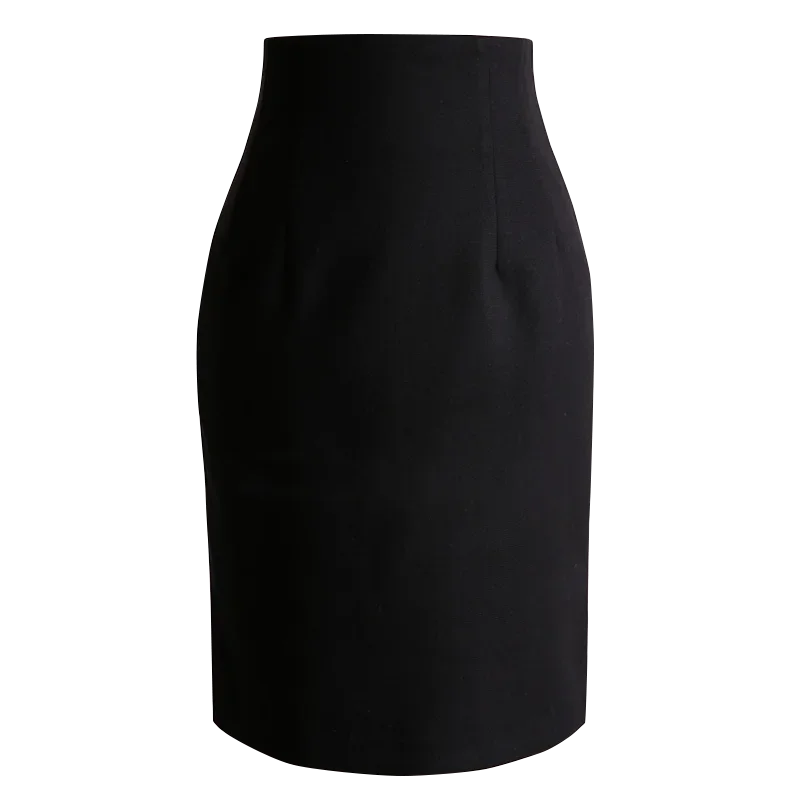 Women Office Pencil Skirts 2026 Elegant Fashion Autumn High Wiast Black Skirt Korean Style Winter Skinny Corset Skirt