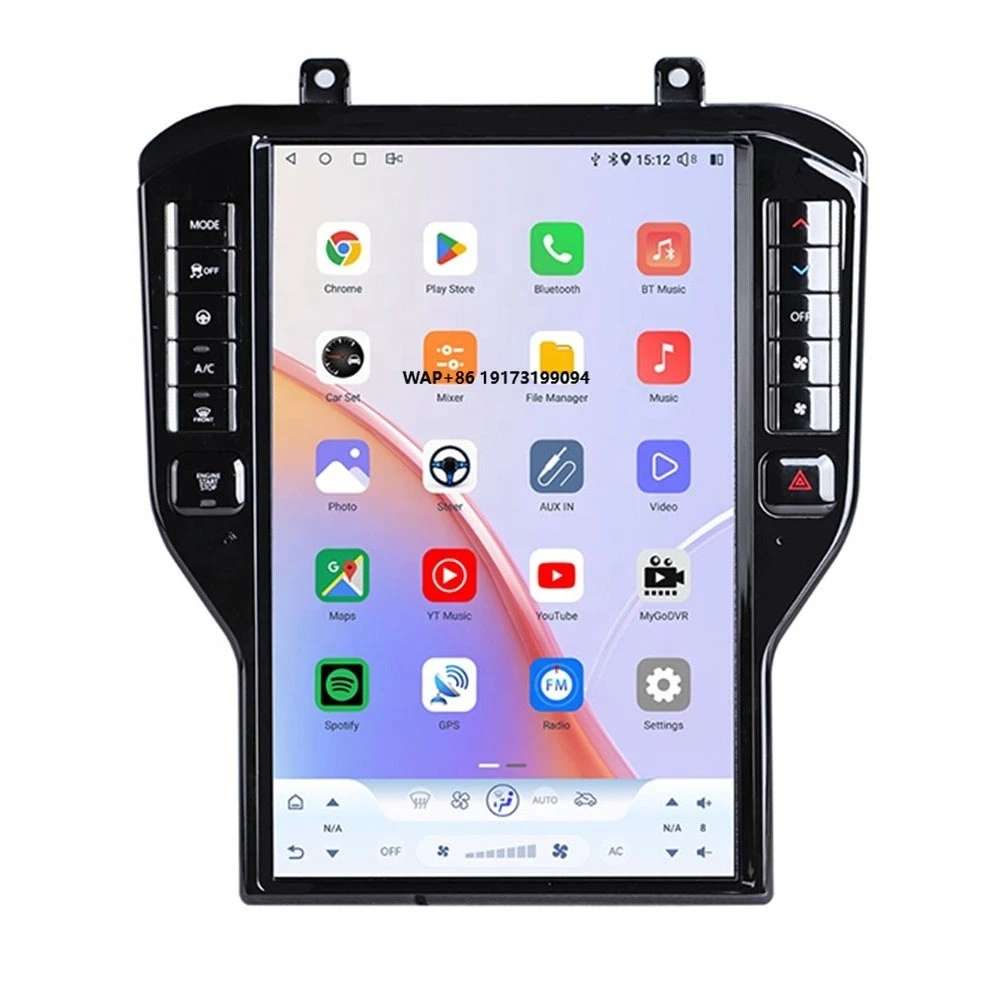 

14.5'' Qualcomm Android Car Radio for Mustang 2014-2021 Car Multimedia Player Wireless Carplay 4G 360