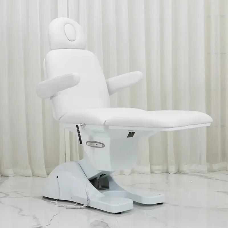 Electric Beauty Bed Folding Tattoo Chair Dental Treatment Table Adjustable Massage Couch for Spa Clinic Use Free
