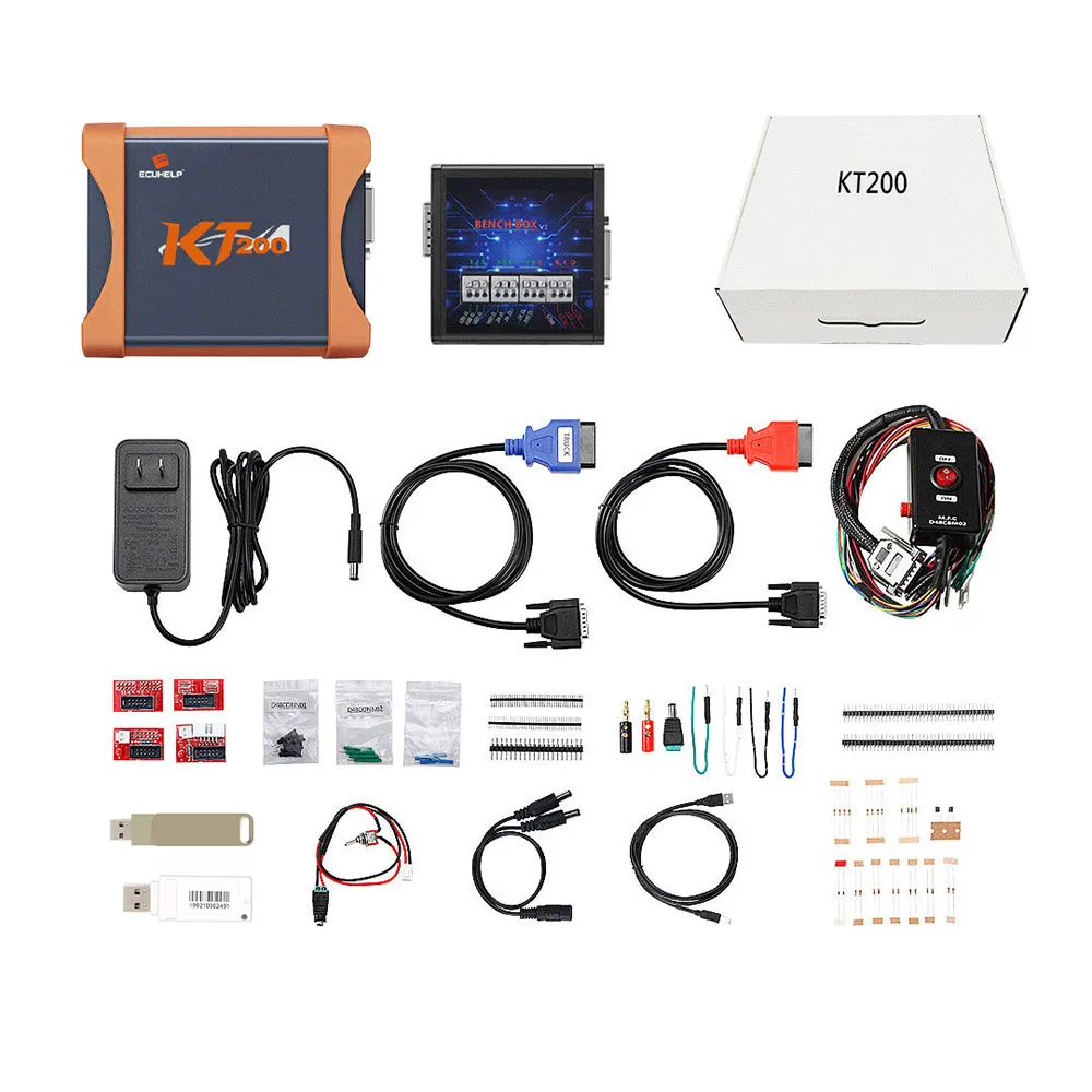 ECUHELP KT200 ECU Programmer Support ECU Maintenance Chip Tuning DTC Code Removal aggiungi nuovi modelli multiuso Protocles lettura/scrittura