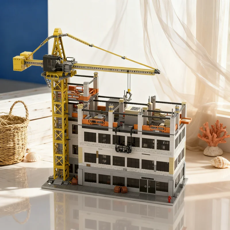 

7184pcs MOC Fisk Hideout Modular Streetscape Model Building Blocks Architecture Christmas Gifts Toy Idea Education DIY