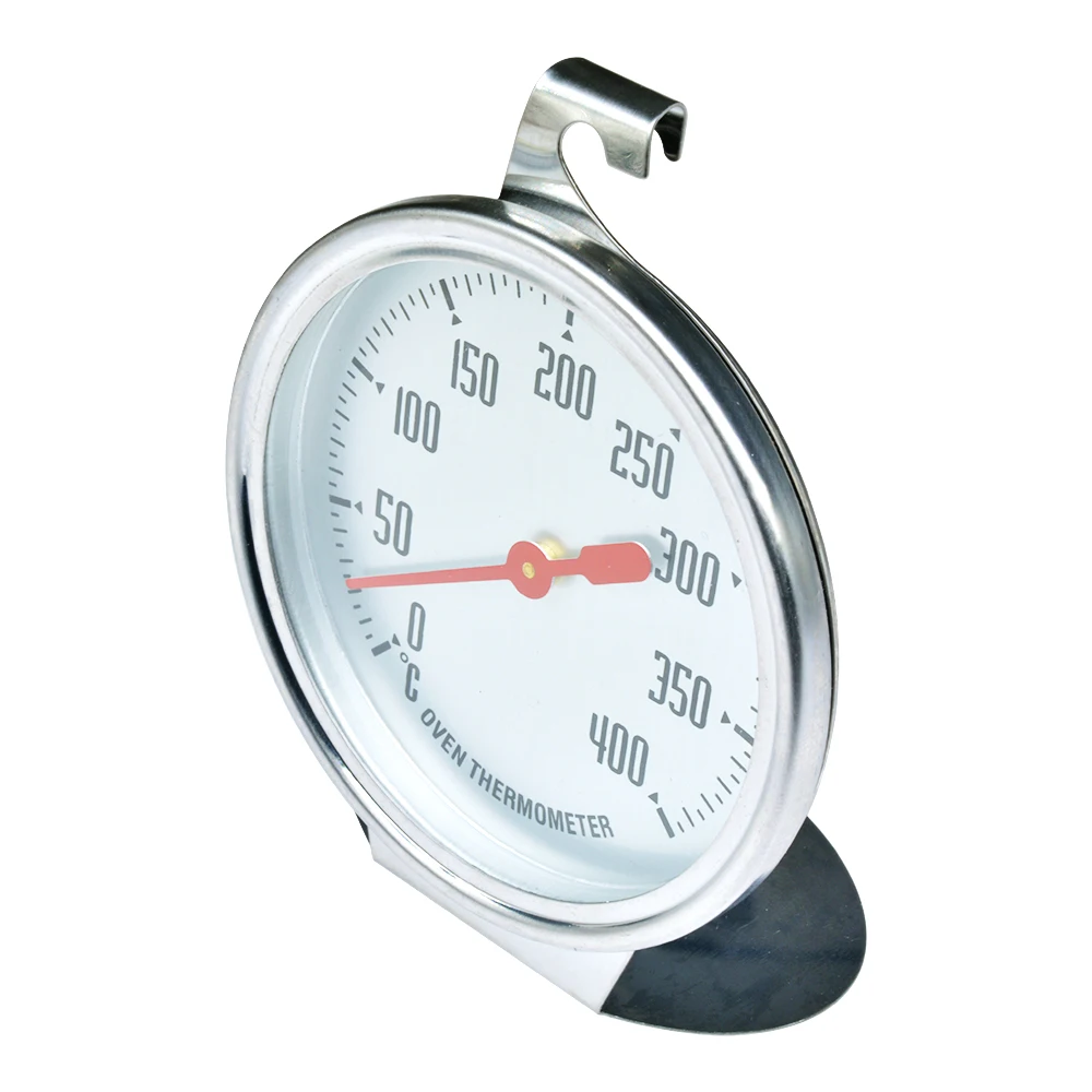 0-400 de Acero Inoxidable Horno Termómetro Mini Dial de Pie Medidor de Temperatura Gage Alimentos Carne Cocina Herramientas Horno Cocina Higrómetro