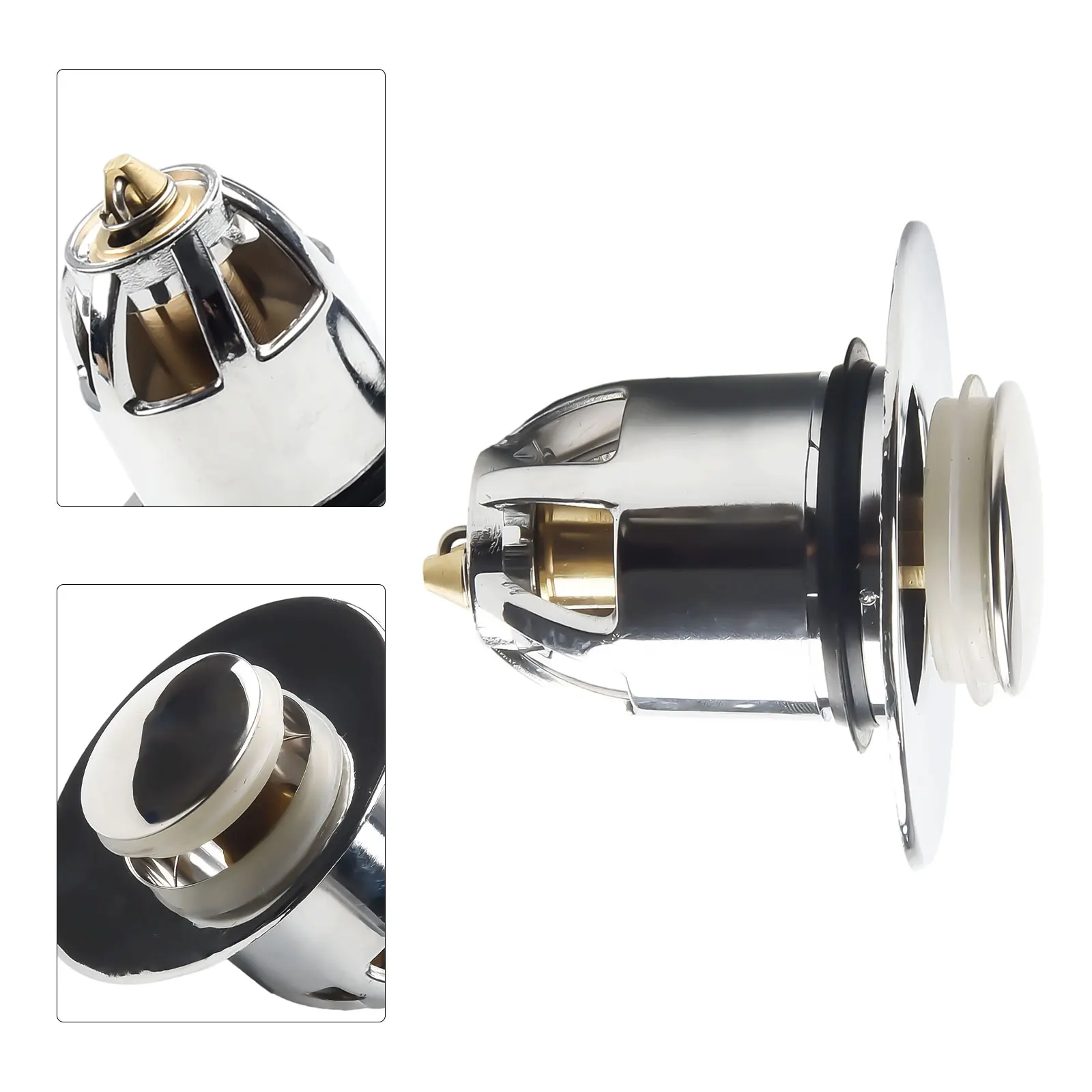 *Drain Stopper Pop-Up Bounce %Core Basin Drain Filter Valve Hair Catcher Shower Sink Strainer Bath /Stopper Bathroom Drain Cove6