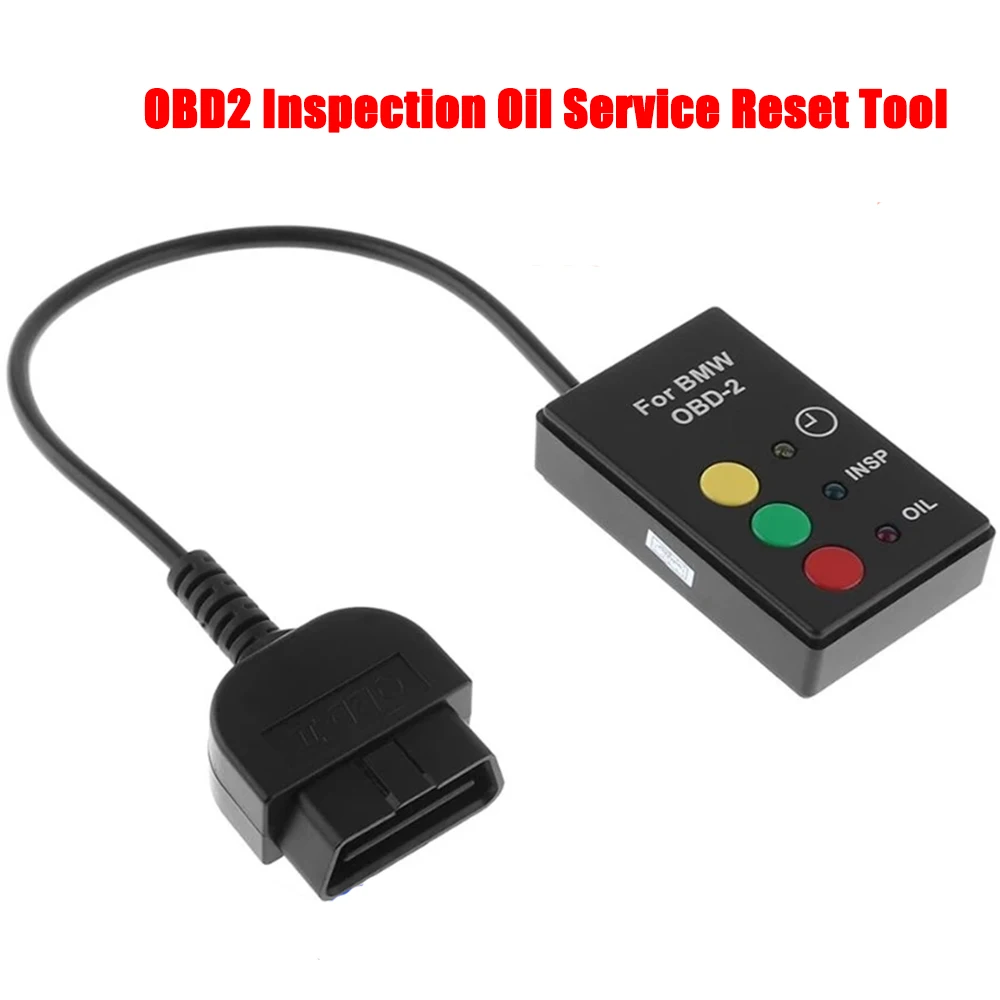 

For BMW Car Oil Service Inspection Reset Tool OBD2 16 Pin Older Models Reset E46 E39 X5 Z4 E7CA Auto Diagnostic Tool