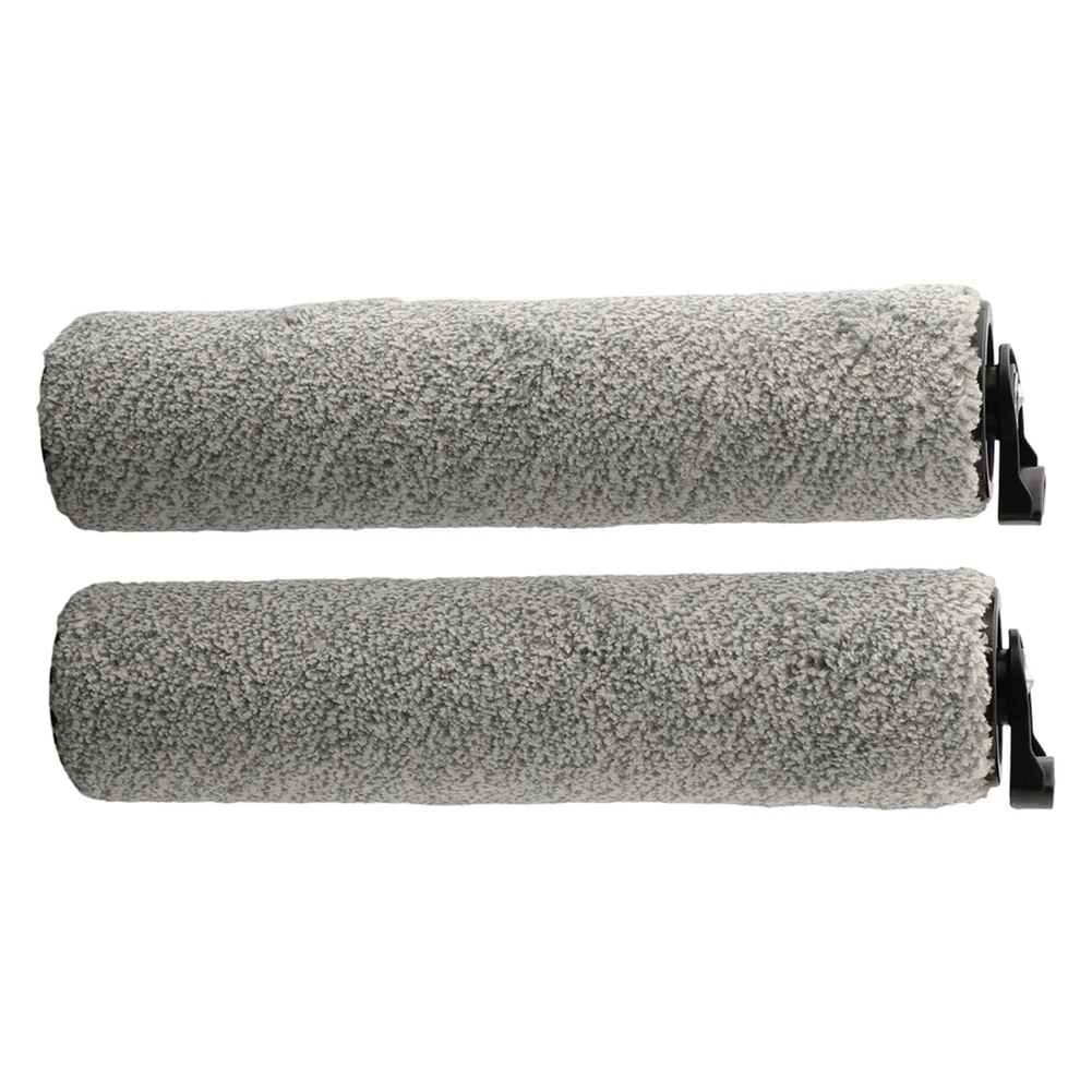 B06B-For Tineco Ifloor 2 Wet Dry Cordless Vacuum Replacement Roller Brush 2 Pack Deep Clean Fibers Powerful Stain Removal Compat