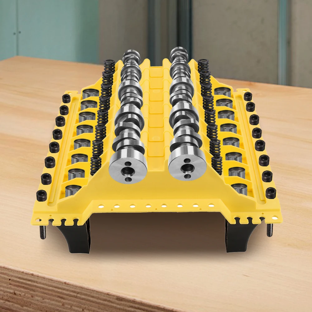 

Engine Organizer Parts Tray Multifunctional Portable Engine Cylinder Head Assembly Organizer for Store Car Cylinder Head Parts