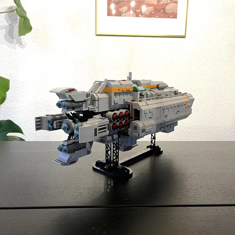 

4038PCS MOC Creative Model Canterbury Expanse Custom Bricks DIY Ideas Assembly Display Gift Collectible Decoration Collection