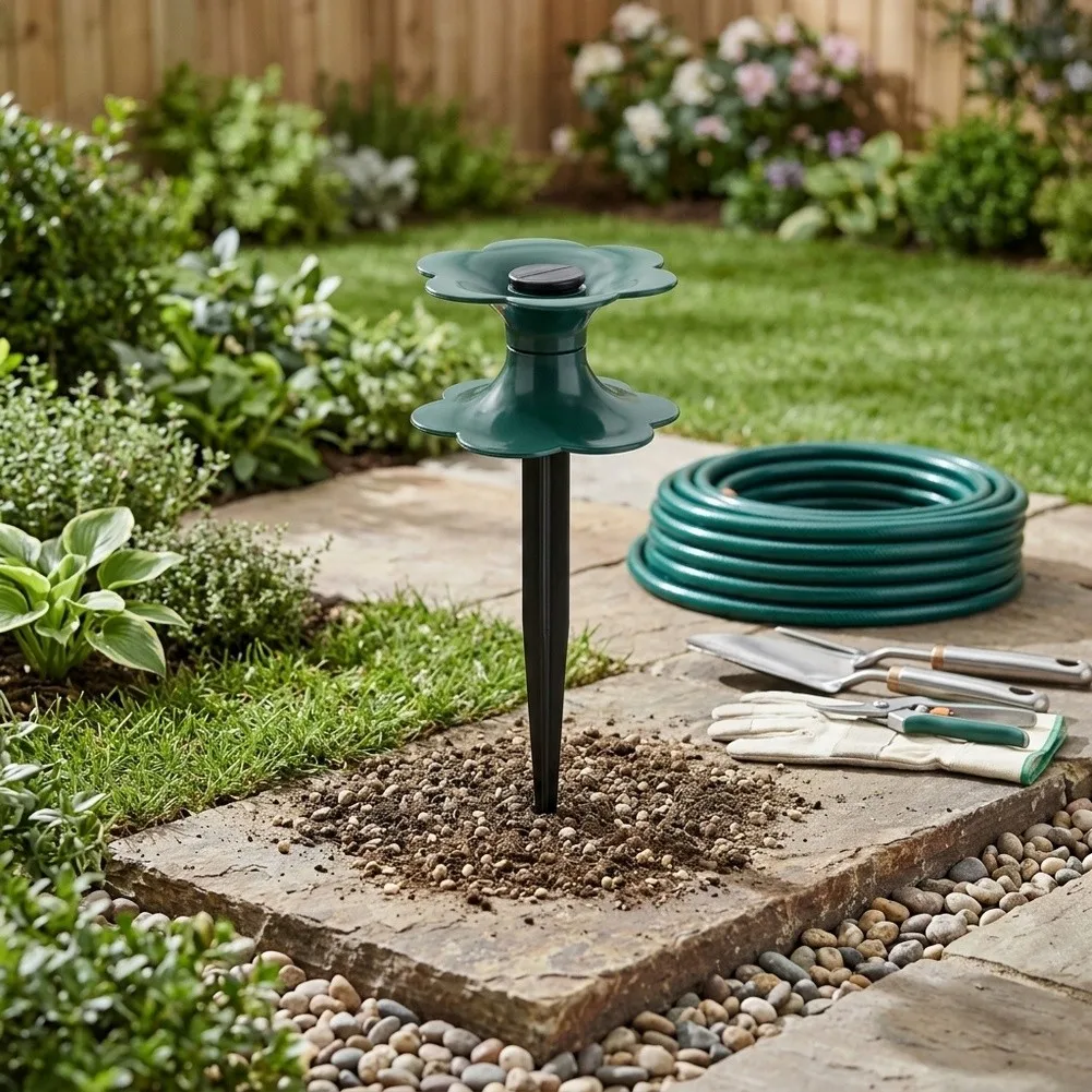 For Various Garden Hoses Garden Hose Guide Stakes For Managing Hoses In Large Gardens Weather Resistant Construction