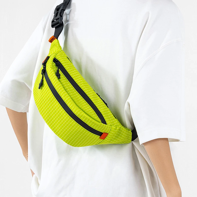 

Cross-border new product outdoor autumn lightweight cross-body waist bag with large capacity, simple design, versatile and suita