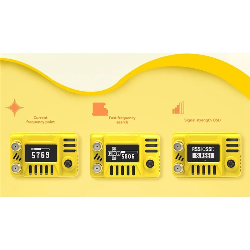 SQPP-For Speedybee 5.8Ghz FPV Goggles استقبال المدمج في مكتشف دعم OSD تحديث البرامج الثابتة لنظارات Fatshark DJI ORQA FPV