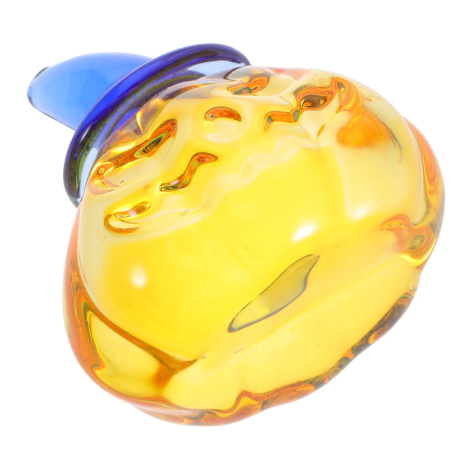 

Crystal Hand Blown Art Pumpkin Figurines Fall Harvest Thanksgiving Halloween Home Table Decor Crystal Pumpkin Statue