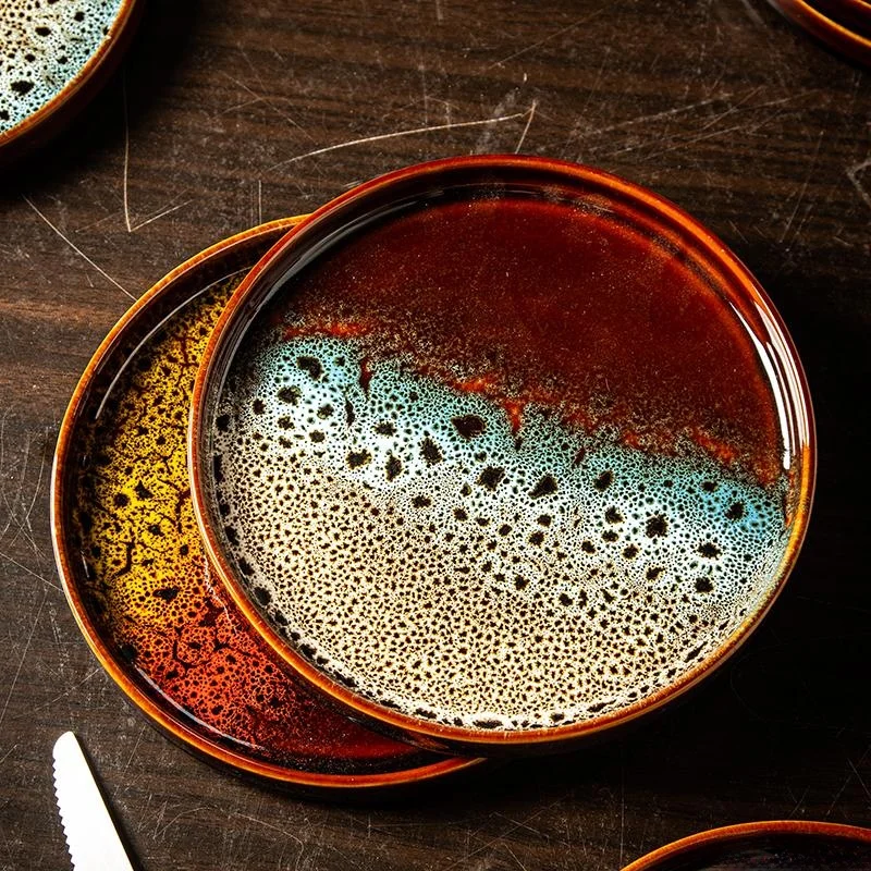 

Тарелка для еды Cerc, круглая, многофункциональная, для домашнего использования, для пельменей, с высокой эстетической ценностью