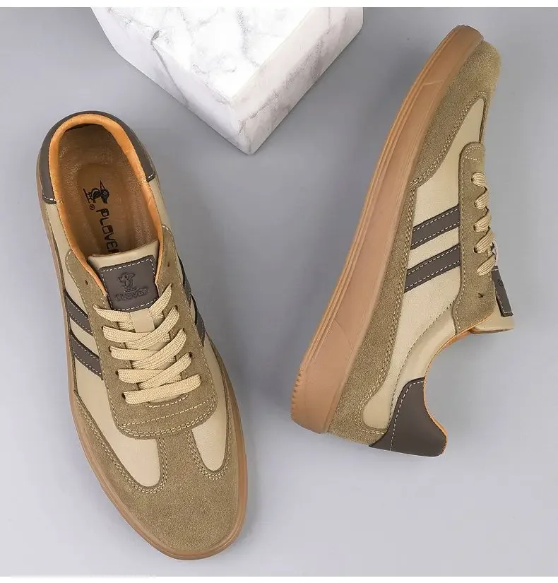 Klassische Designer-Schuhe für Herren, flache Turnschuhe, hochwertige Freizeit-Sportschuhe, Herren-Trainer, rutschfeste Herren-Skateboard-Schuhe für den Außenbereich – Detail 9