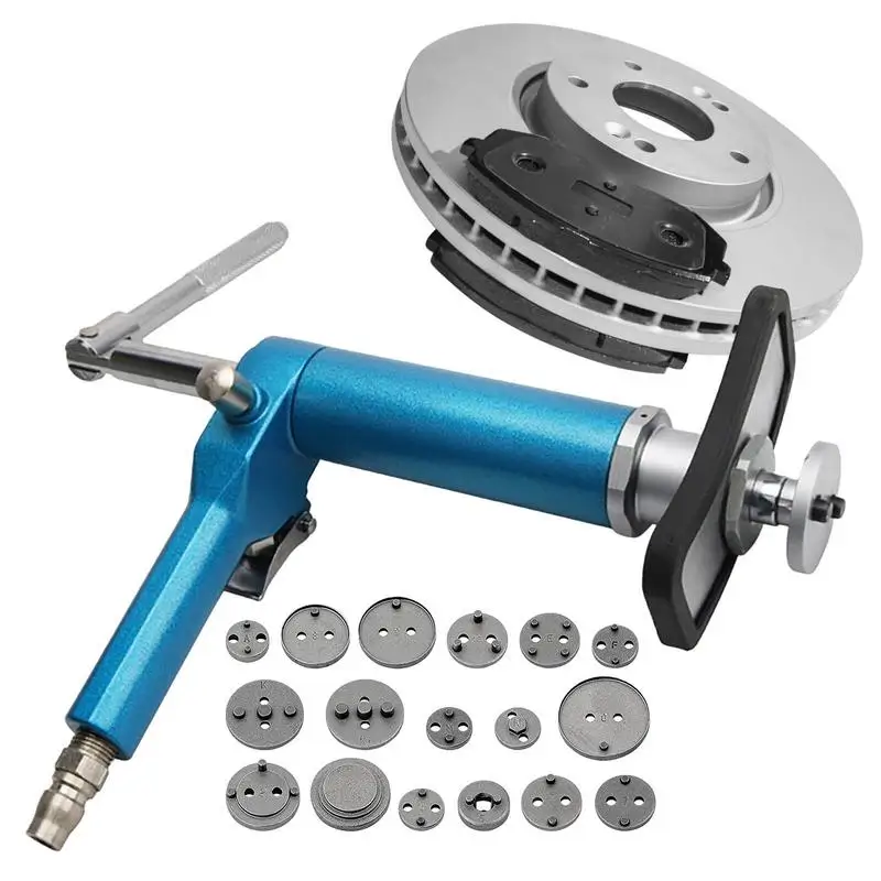 

Pneumatic Brake Caliper Compression Tool Professional Metal Brake Caliper Piston Tool 11 Pcs/18 Pcs Air Brake Tools For