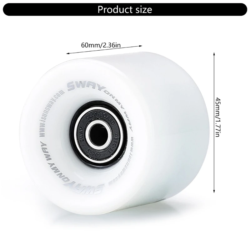 U2JB 4lots Высокие выступления антиростые роликовые скутеры скейтборды для колесных подшипников для открытых велосипедных