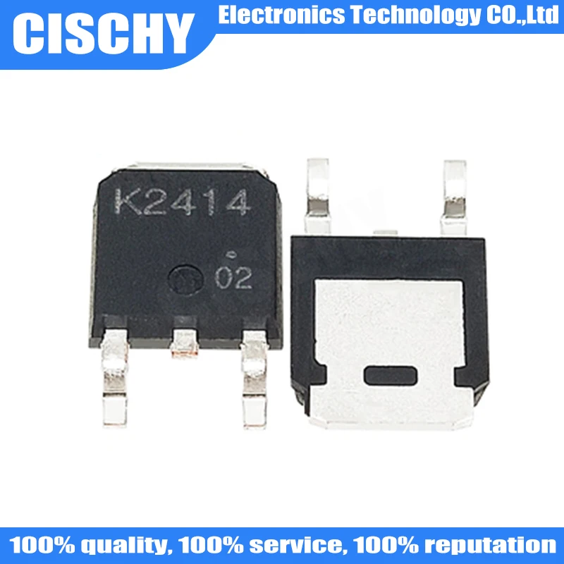 2SK2414 K2414 TO-252, en stock, 5 pièces/lot