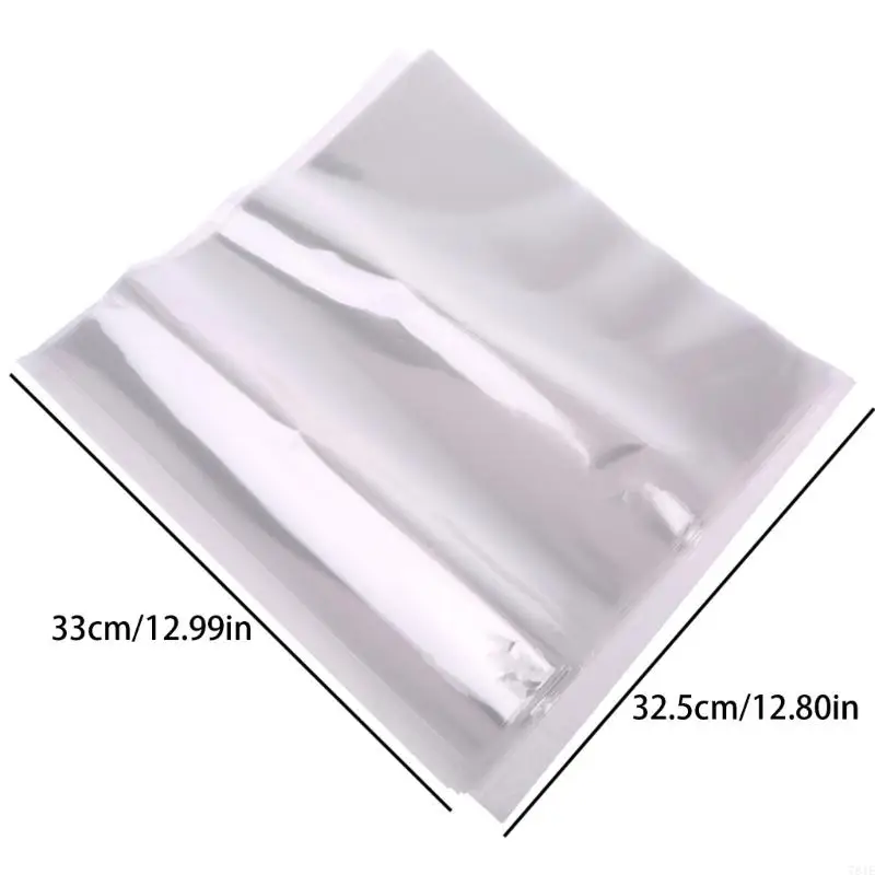 781E 12" Vinyl Record Sleeves Provide Your for LP Collection with Proper for Protecti