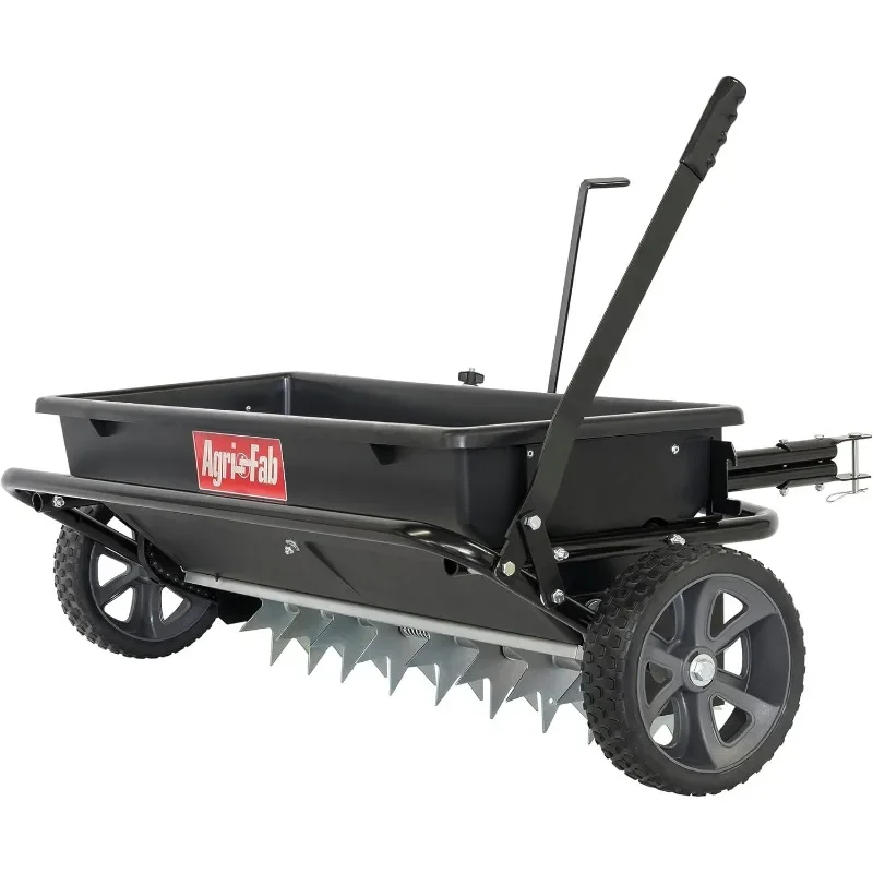 

100lb Poly Drop Spreader/Spike Aerator