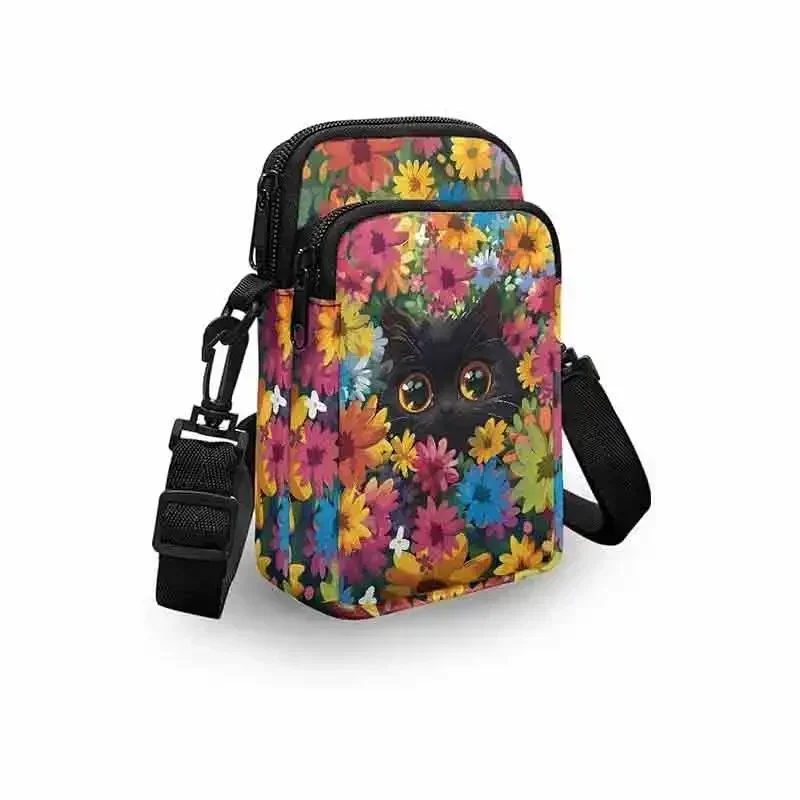 SVB4 Bolso bandolera para mujer, monedero para teléfono móvil, cartera, bolso de hombro pequeño