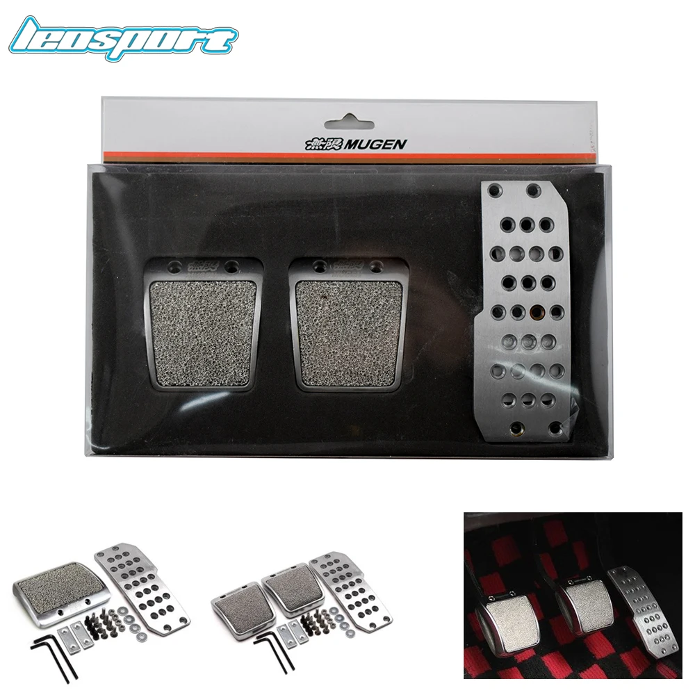 Racing Car Pedal Foot Pedal Brake Pedal Mugen Style For Honda Del Sol Fit Acura NSX GD1 GD3 DC2 EK4 EG6 CD6 DC5 GE6 MT/AT