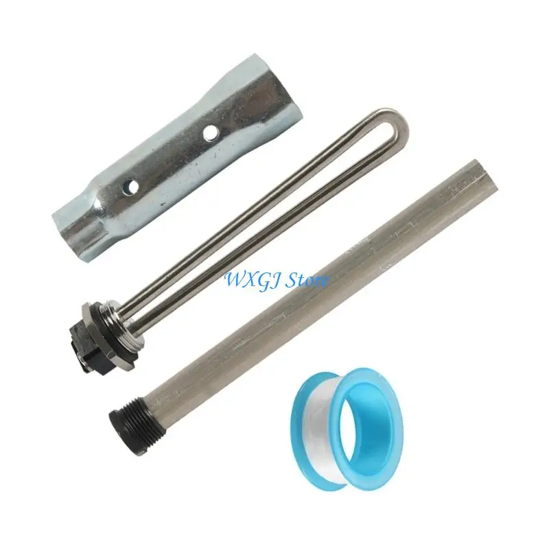 

37JE 520900 520789 Campers Water Heater Upgrade Parts with Anode Rod and Threaded Mounting System