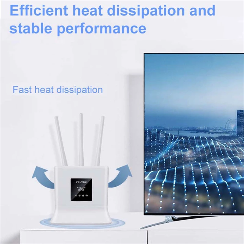 Roteador sem fio do cartão do modem 4g sim de wifi para a câmera ip fora do roteador wan lan cat4 da cobertura do hotspot de wi-fi com antena externa