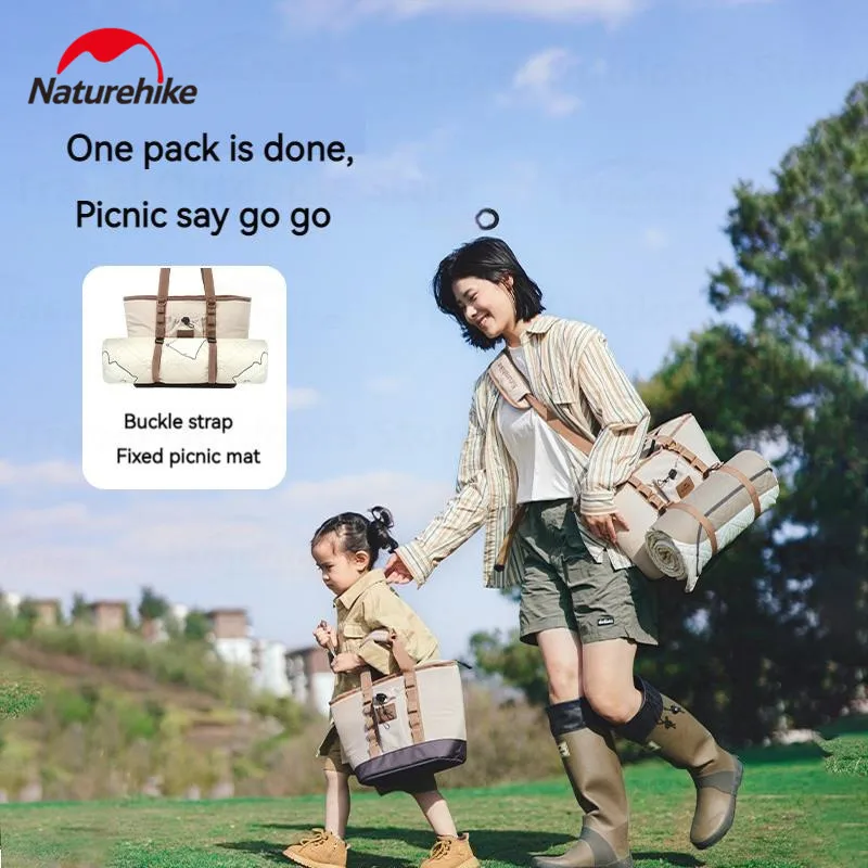 Imagem -03 - Naturehike-bolsa de Isolamento para Acampar Bolsa de Piquenique Eficaz para o Almoço Preservação do Leite Materno Impermeável 7l 15l 34h