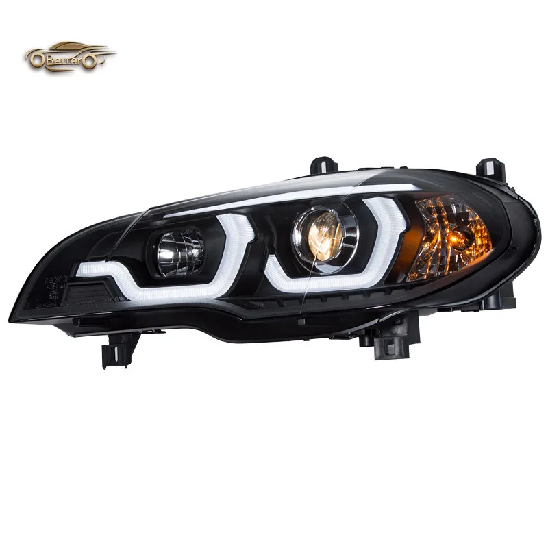 BETTER Factory Price For bmw X5 x5 E70 2007-2013 LED Headlights head lamp