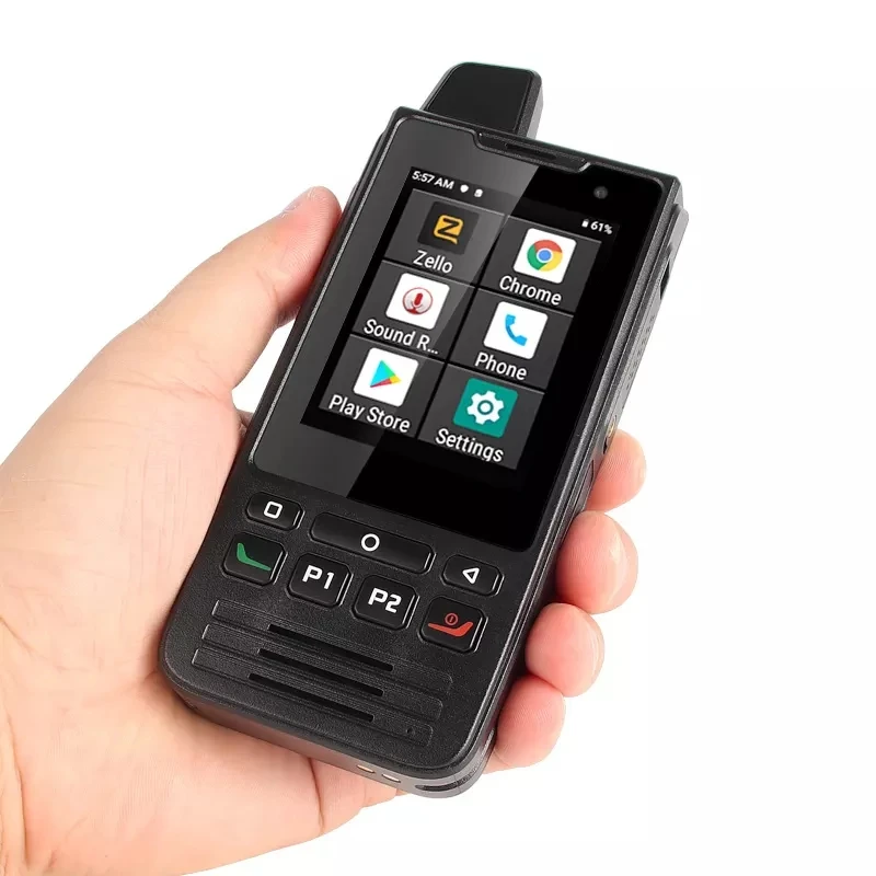 Juniwa-walkie-talkie 4g,2.8インチのタッチスクリーン,Android 9.0スマートフォン,5300mAhバッテリー,Juniwa用