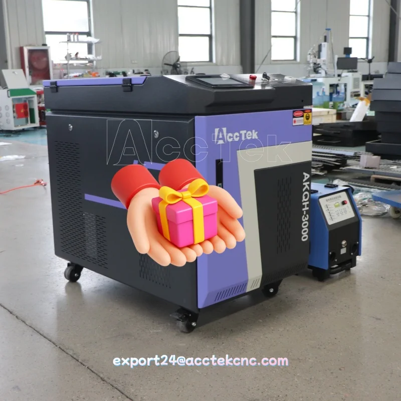 

3 In 1 Multifunction 1.5w 2kw 3kw Handheld Fiber Laser Welding Cutting Cleaning Machine Water Cooling Laser Welders for Sale