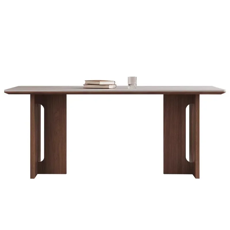 American retro solid wood, living room household small apartment French antique modern simple table
