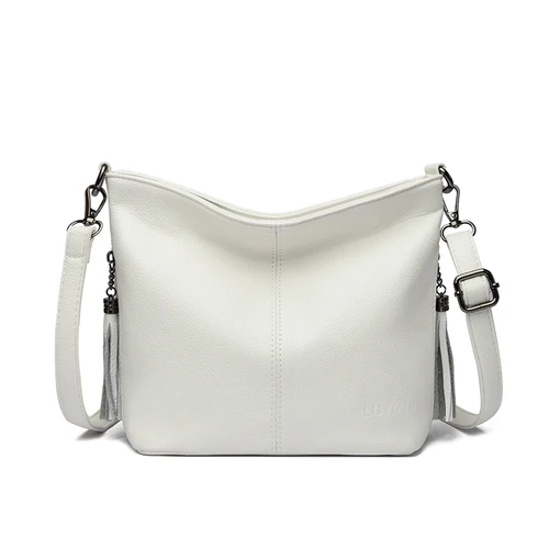 Imagen 2 del producto Bolsos cruzados de mano para mujer, bolsos de lujo, bandolera de cuero para mujer, bolso de mano de diseñador, verano 2026