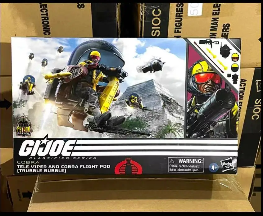 

В наличии, Hasbro, круглый чехол для телефона Python спецназа со змеей, практичная модель