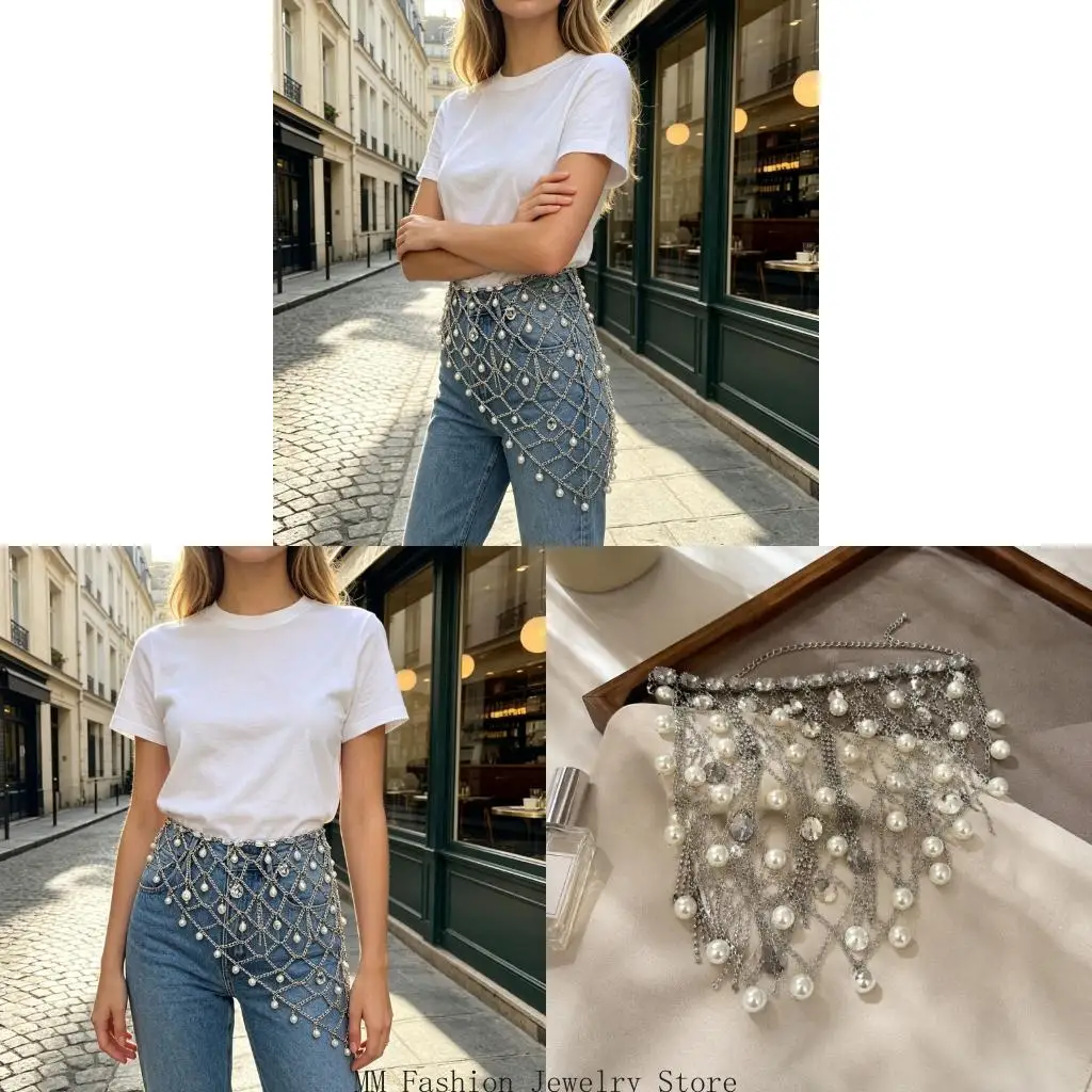 layered-waist-chain-with-white-round-and-teardrop-accents-and-adjustable-placement-over-dresses-skirts-pants-or-long-tops-for