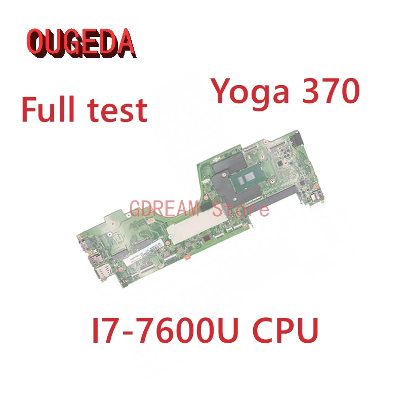 OUGEDA CIZS1 LA-E291P 01HY149 For Lenovo Yoga 370 laptop motherboard SR33Z I7-7600U CPU DDR4 MAIN BOARD Full tested