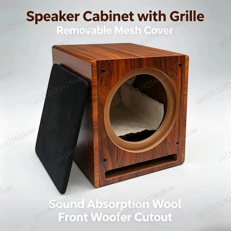 Suitable for 8-inch 10-inch 12-inch 15-inch Subwoofer Speaker Empty Box, Wooden Overweight Subwoofer Sound Speaker Shell